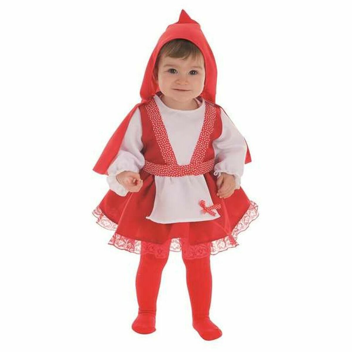 KALINDRA | BB. Costume for Babies 12 Months Little Red Riding Hood (3 Pieces)