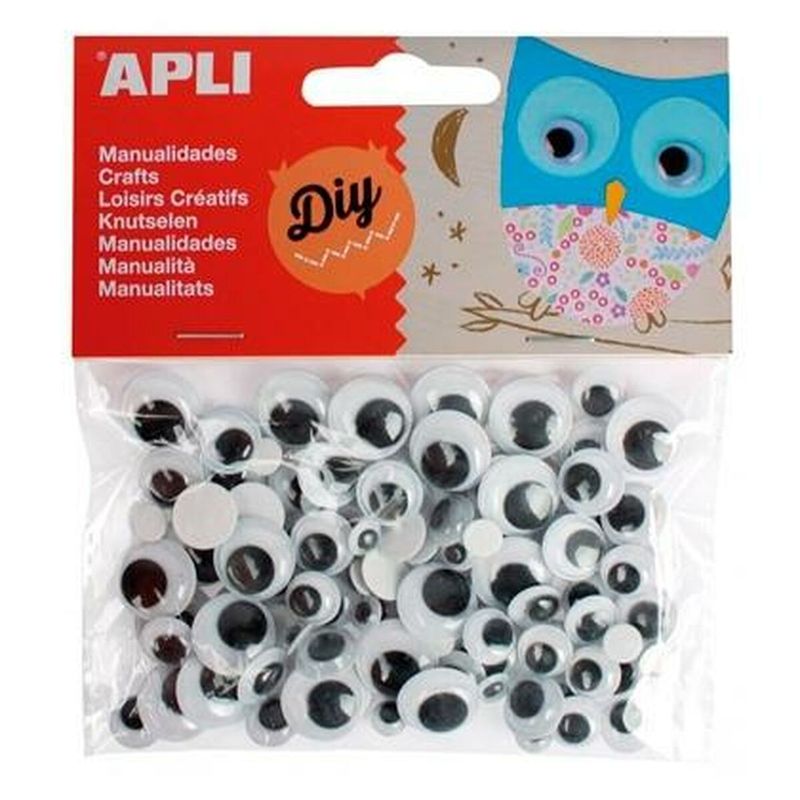 KALINDRA | BB. Set of stickers Apli Eyes Black 5 Units