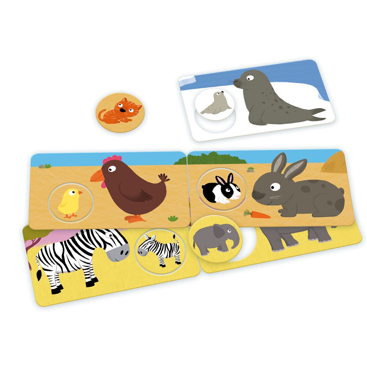 KALINDRA | BB. Board game Nathan Moms and Babies (FR) Multicolour (French)