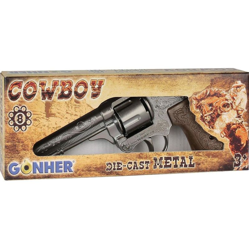 KALINDRA | BB. Cap Gun Gonher Silver Cowboy