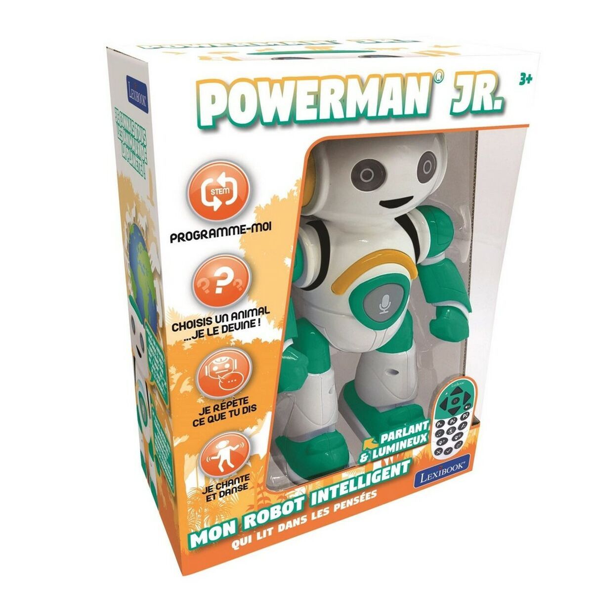 KALINDRA | BB. Educational Robot Lexibook Powerman Junior White Green FR