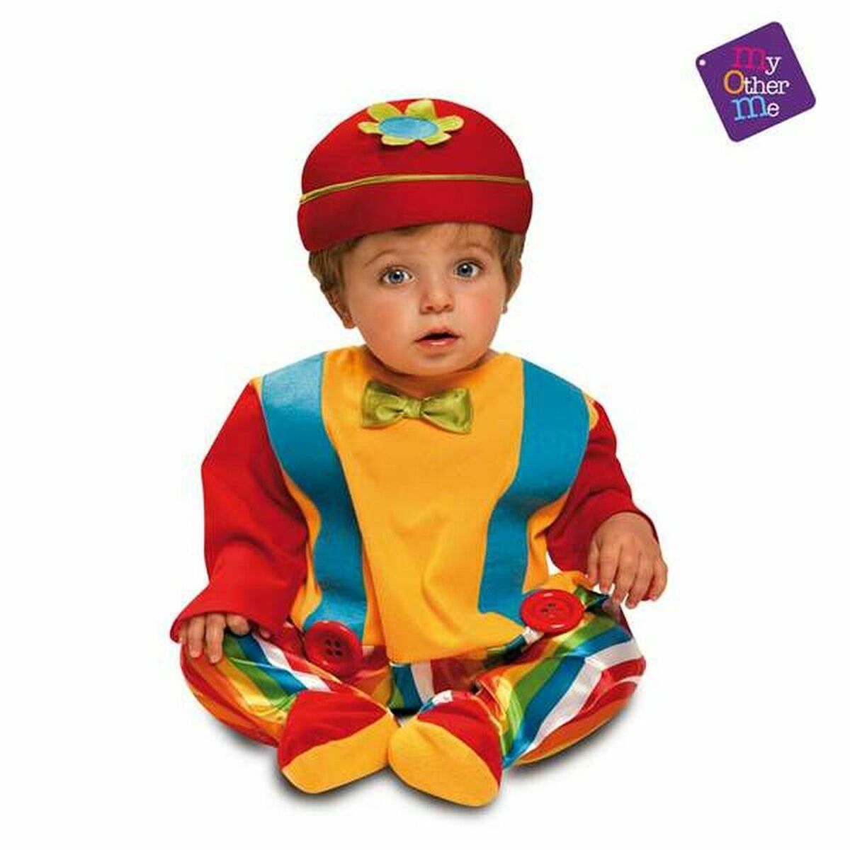 KALINDRA | BB. Costume for Babies Clown 7-12 Months