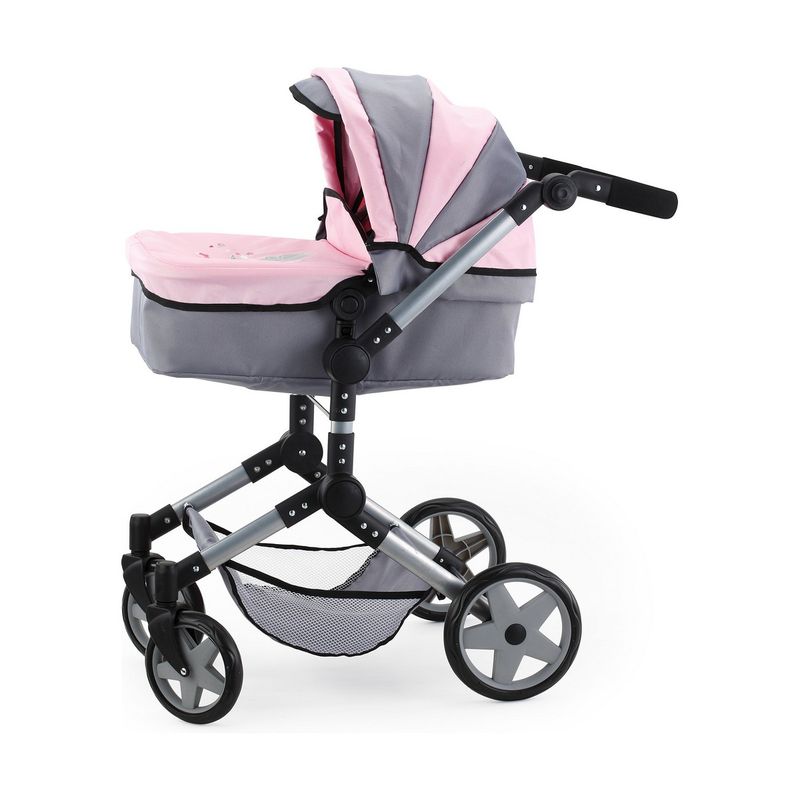 KALINDRA | BB. Puppenwägelchen Reig Pram Neo Pro Grau 57 cm