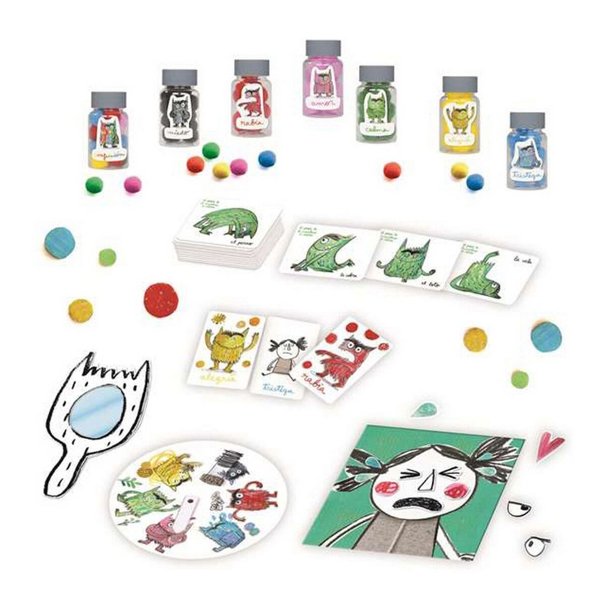KALINDRA | BB. Educational Baby Game Diset Yo descubro las emociones 168 Pieces