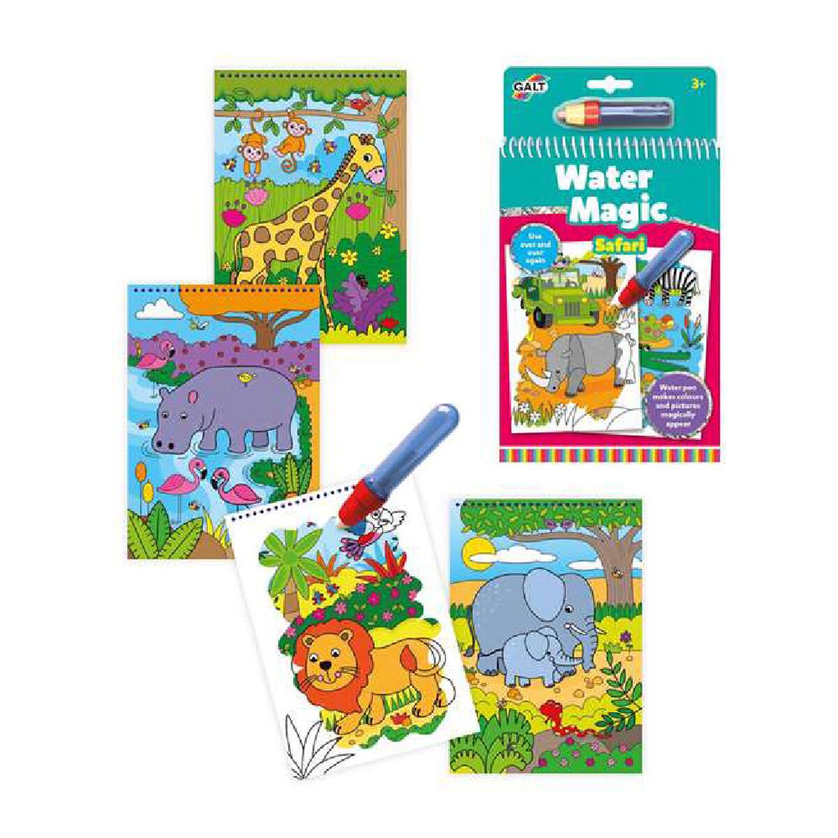 KALINDRA | BB. Picture Block for Colouring In Water Magic Diset A3079H