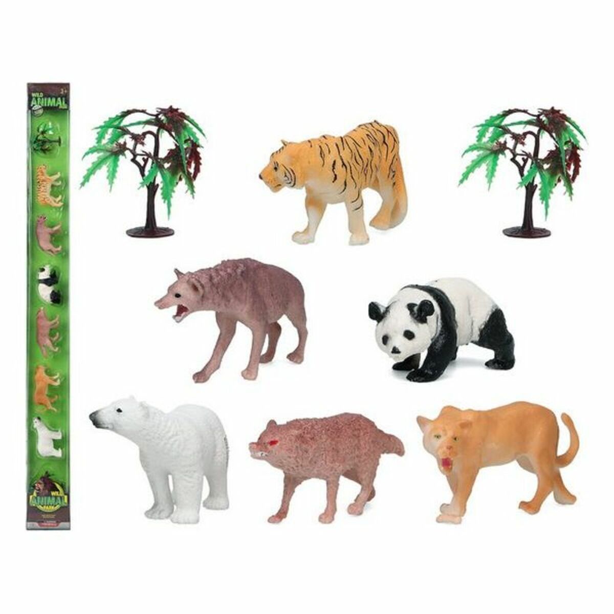 KALINDRA | BB. Set of Wild Animals 110210 (8 pcs)