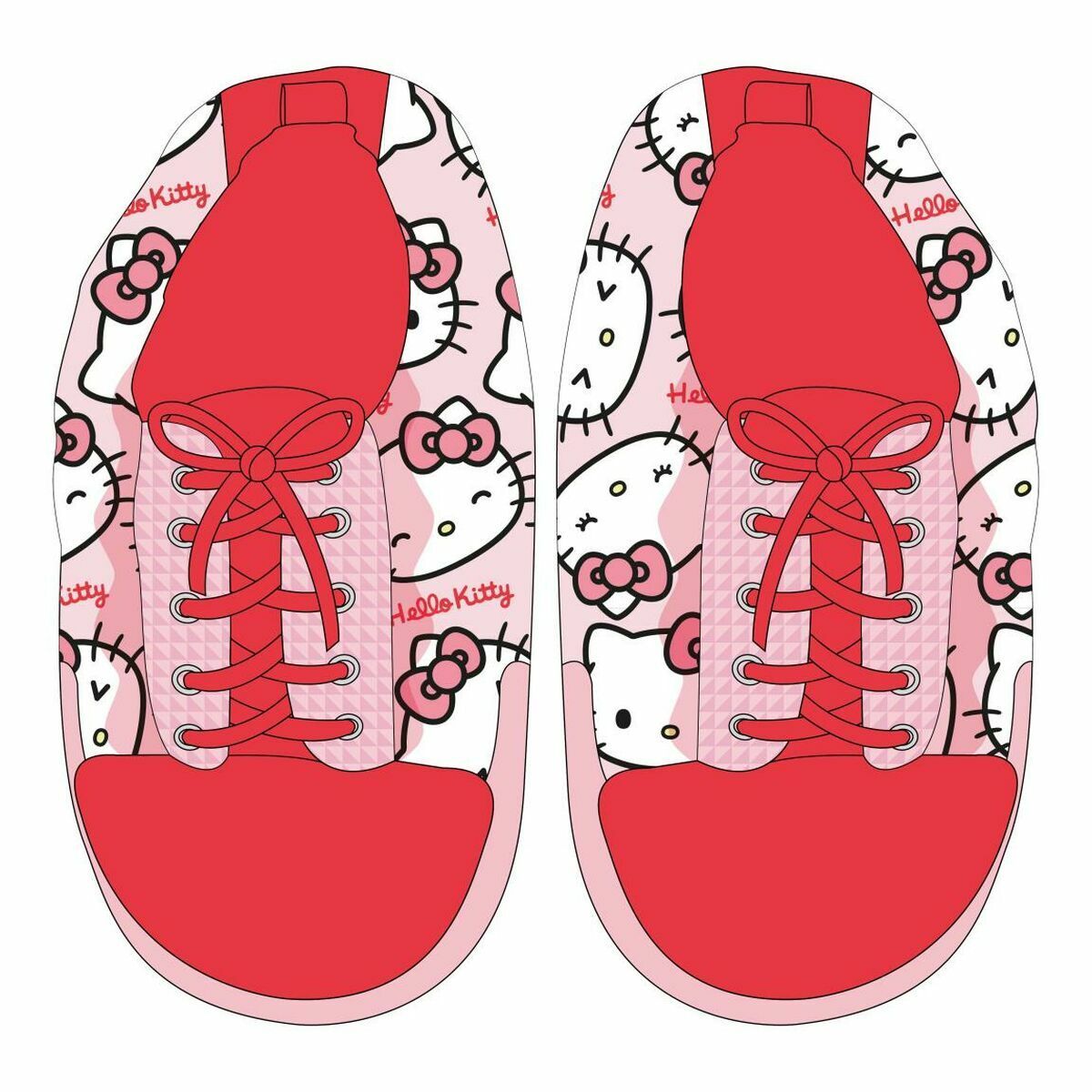 KALINDRA | BB. House Slippers Hello Kitty Red