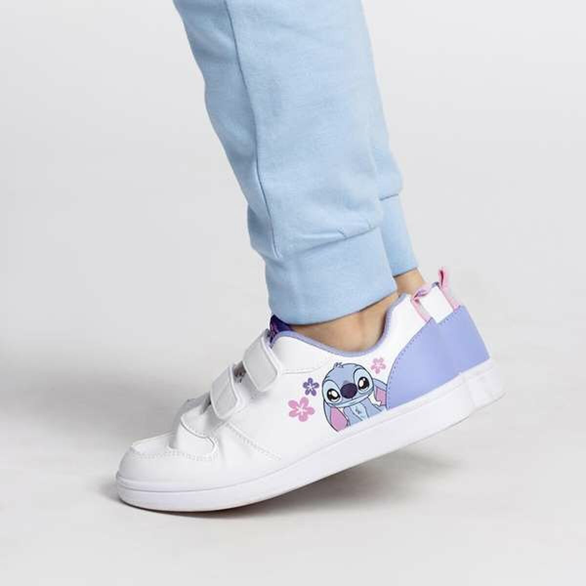 KALINDRA | BB. Sports Shoes for Kids Stitch White