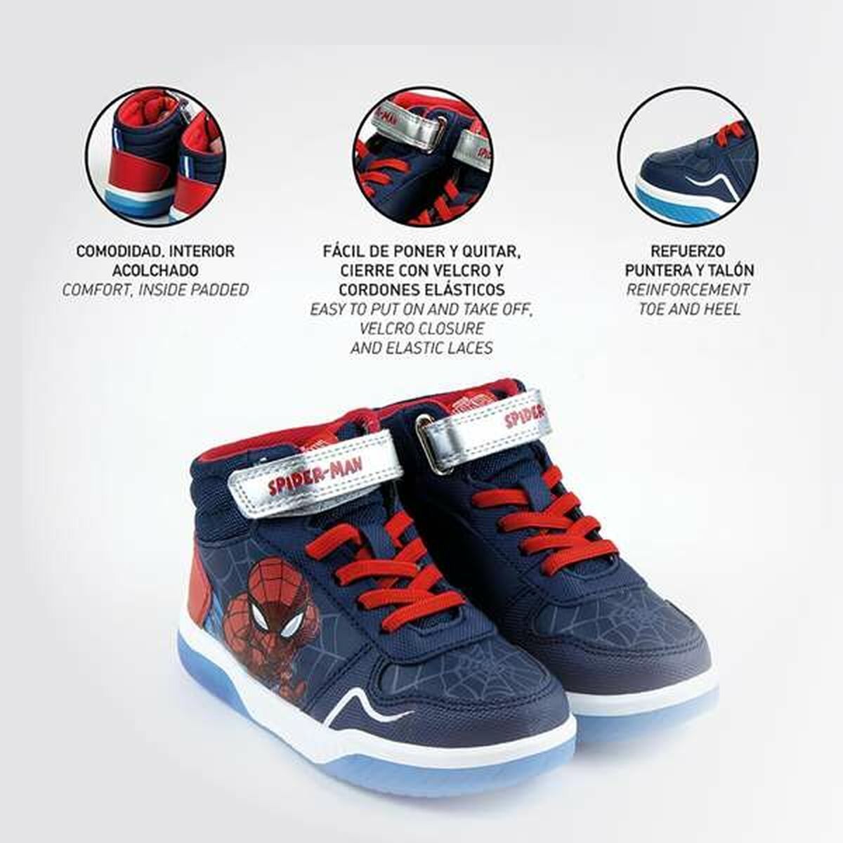 KALINDRA | BB. Sports Shoes for Kids Spider-Man Dark blue