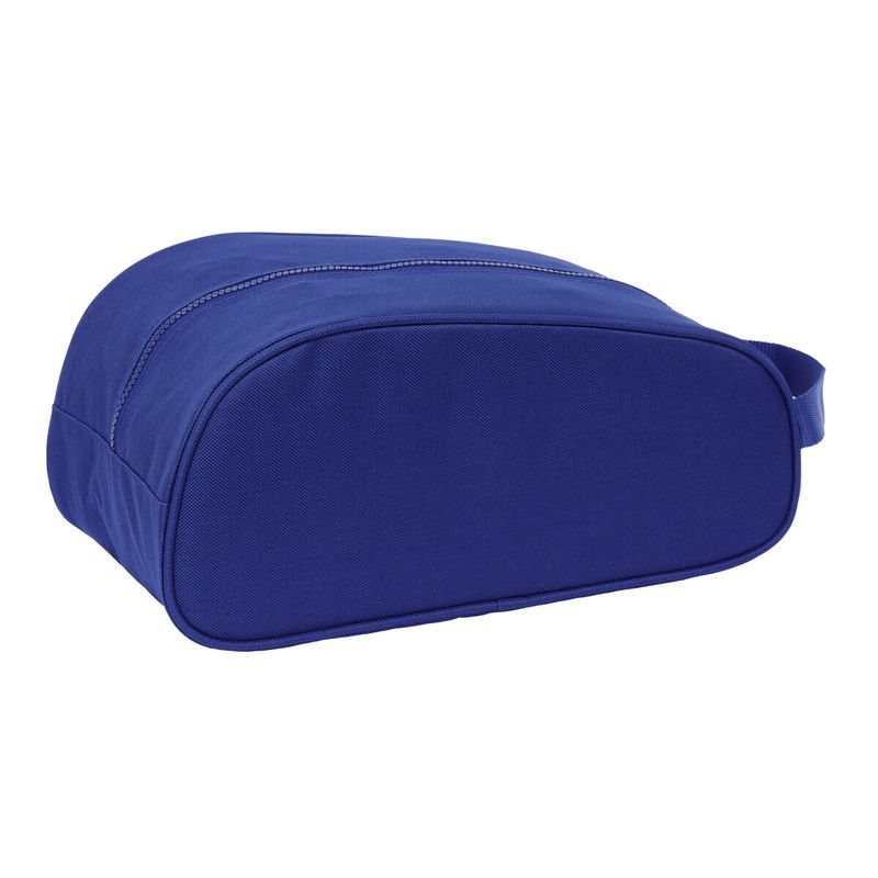 KALINDRA | BB. Schuhtasche für die Reise F.C. Barcelona Granatrot Marineblau 34 x 15 x 18 cm