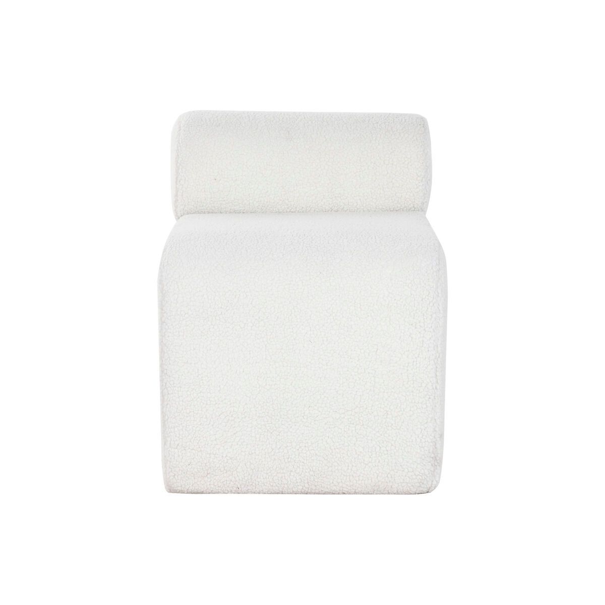 KALINDRA | BB. Bench Home ESPRIT White Polyester MDF Wood 48 x 69 x 63 cm