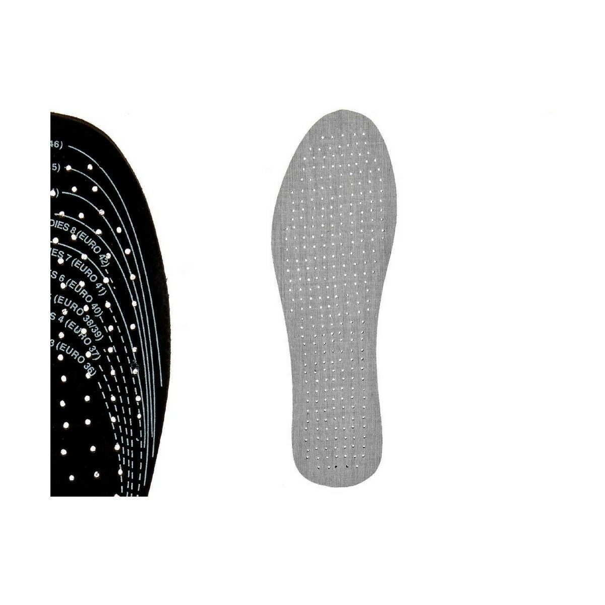 KALINDRA | BB. Stencils Extra Fresh Black Grey Cotton Plastic Latex 9,5 x 30 cm 11,5 x 0,5 x 36 cm (12 Units)