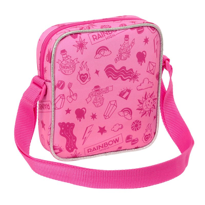 KALINDRA | BB. Shoulder Bag Rainbow High Shine Multicolour 16 x 18 x 4 cm