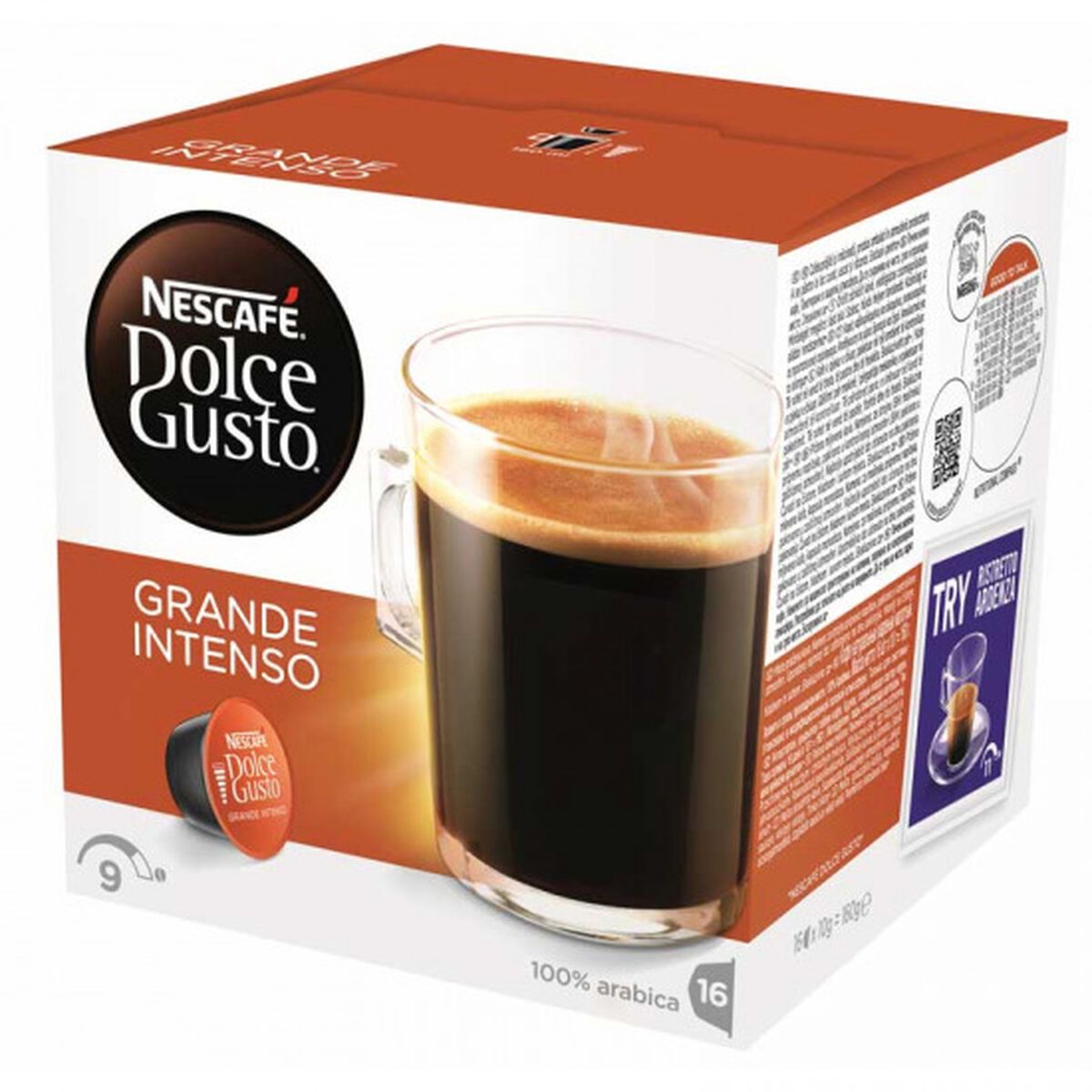 KALINDRA | BB. Coffee Capsules Dolce Gusto ESPRESO GRAN INTENSO (16 Units)