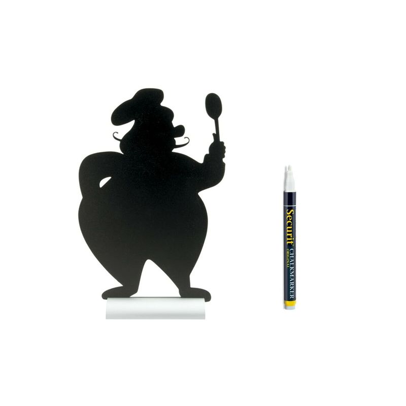 KALINDRA | BB. Board Securit With support Male Chef 34,5 x 22 cm