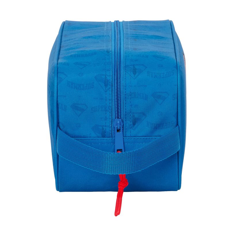 KALINDRA | BB. Schuhtasche für die Reise Superman Blau 29 x 15 x 14 cm