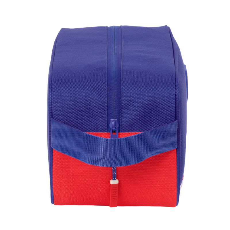 KALINDRA | BB. Schuhtasche für die Reise Atlético Madrid Blau Weiß Rot 29 x 15 x 14 cm