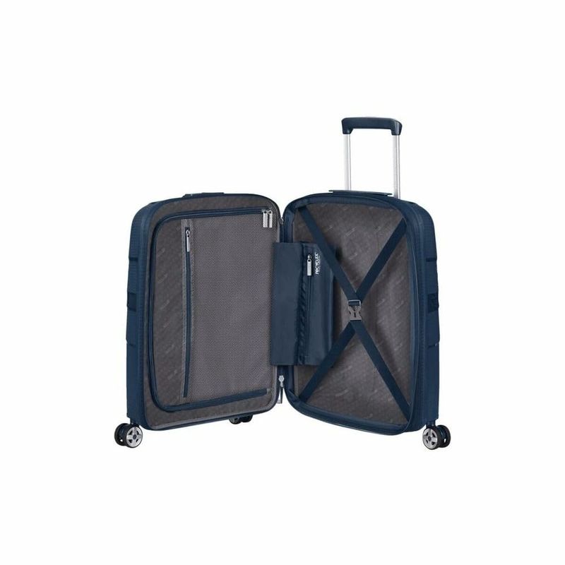 KALINDRA | BB. Cabin suitcase American Tourister Starvibe Spinner Blue 41 L 55 x 40 x 20 cm