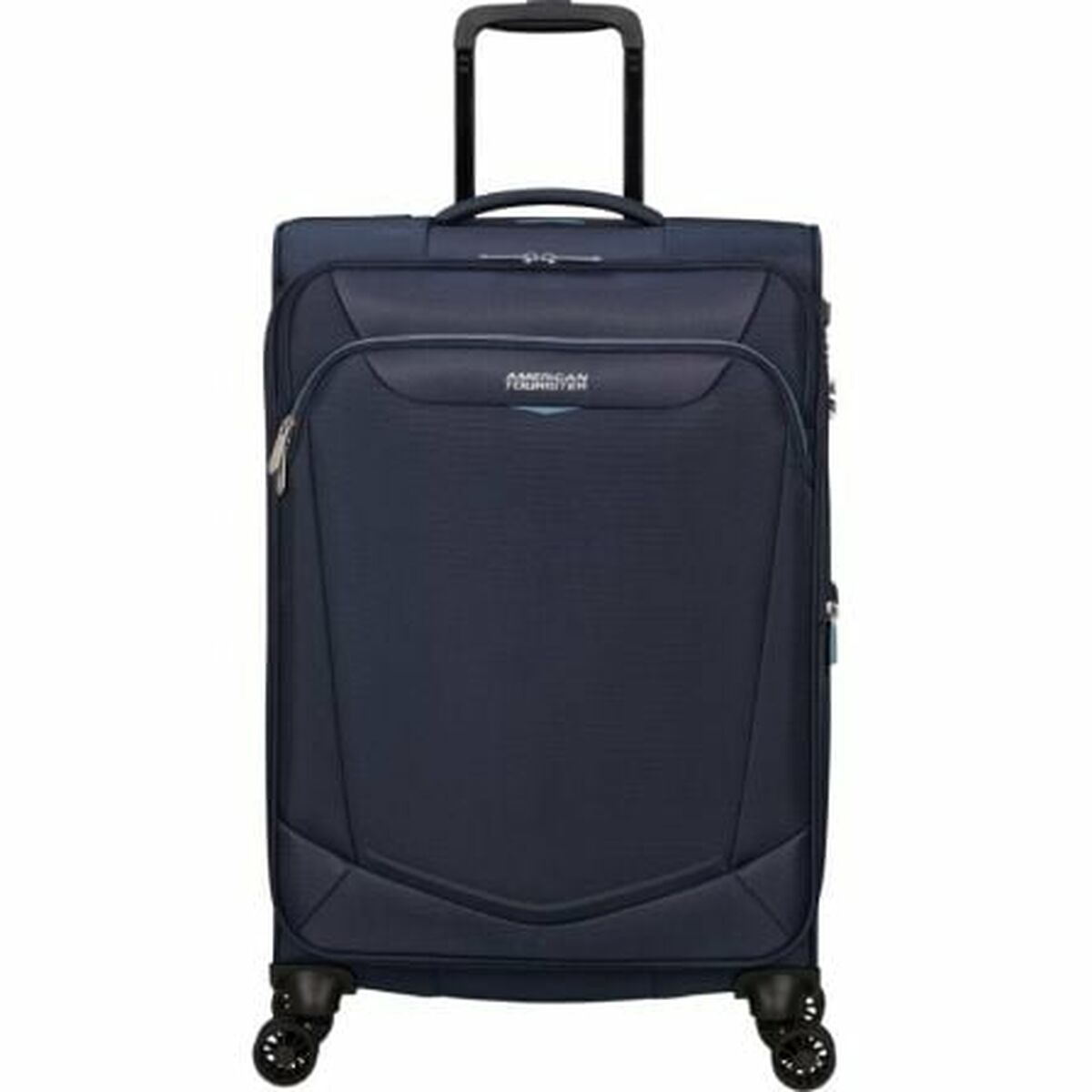 KALINDRA | BB. Suitcase American Tourister SummerRide Spinner Blue 76 L 69 x 43 x 29 cm