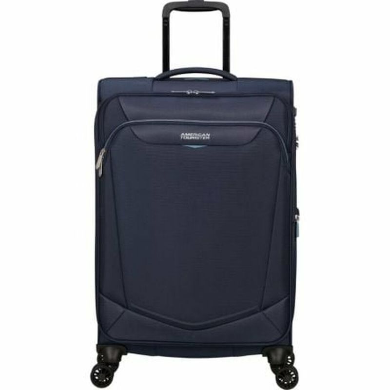 KALINDRA | BB. Suitcase American Tourister SummerRide Spinner Blue 76 L 69 x 43 x 29 cm