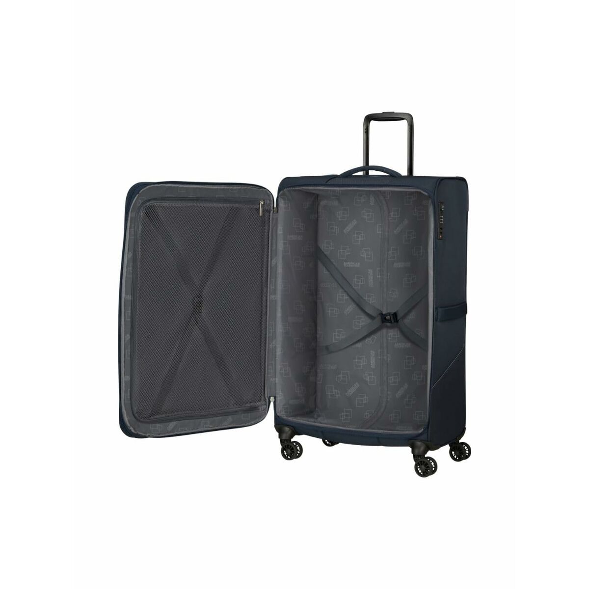 KALINDRA | BB. Suitcase American Tourister SummerRide Spinner Blue 116 L 80 x 48 x 30 cm