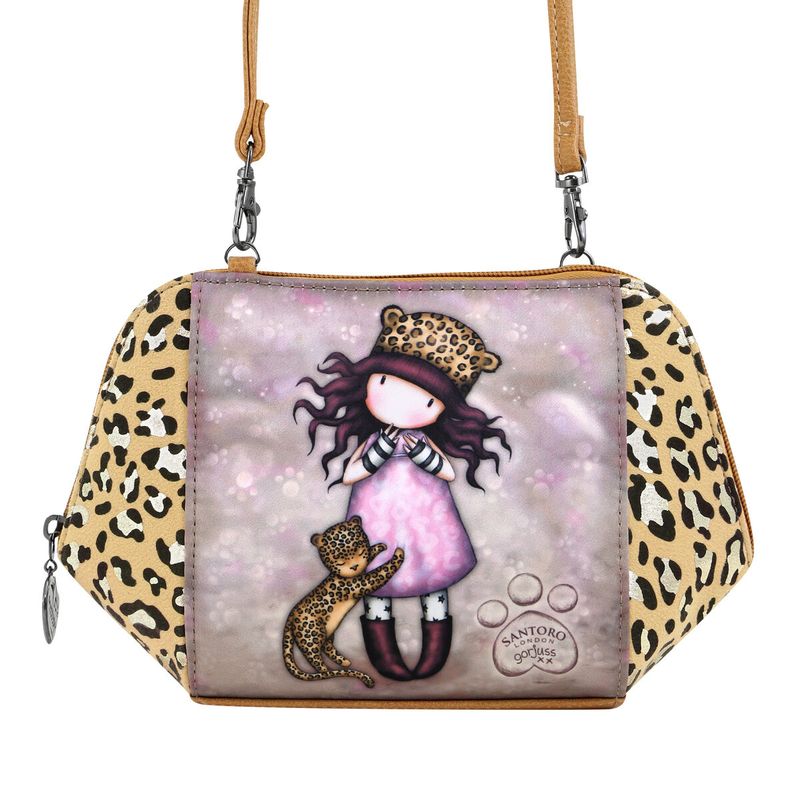 KALINDRA | BB. Shoulder Bag Gorjuss Leopard (26 x 15,5 x 9,5 cm)
