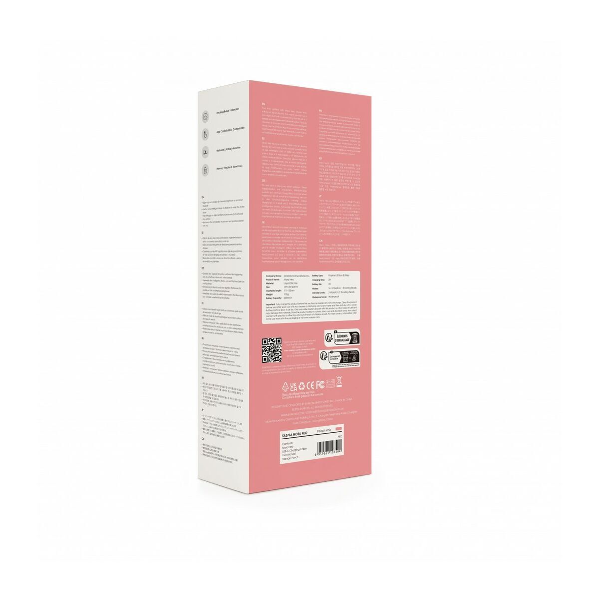 KALINDRA | BB. Dual Stimulation Vibe Svakom Pink Peach