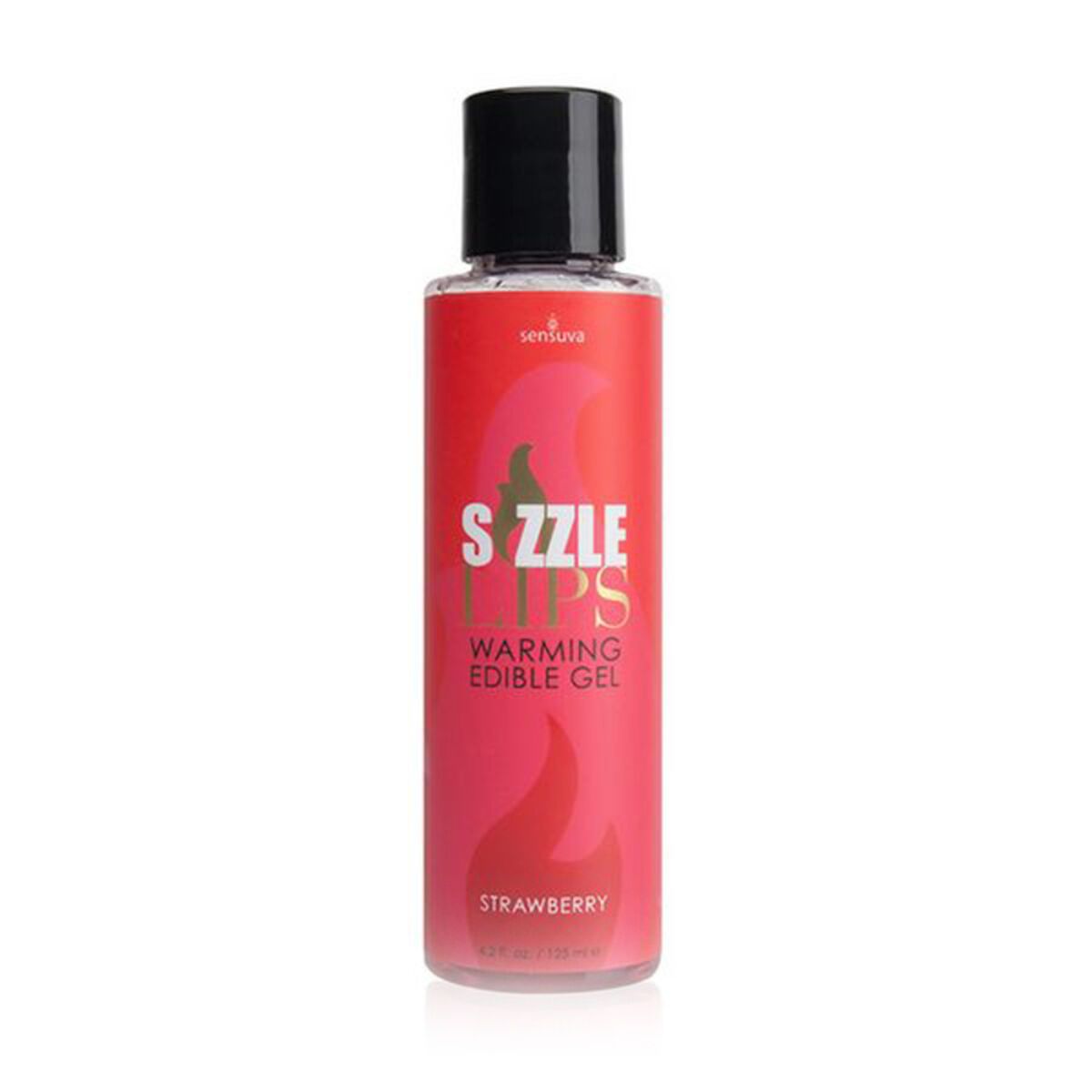 KALINDRA | BB. Sizzle Lips Strawberry Warming Edible Gel 125 ml Sensuva 7303 125 ml