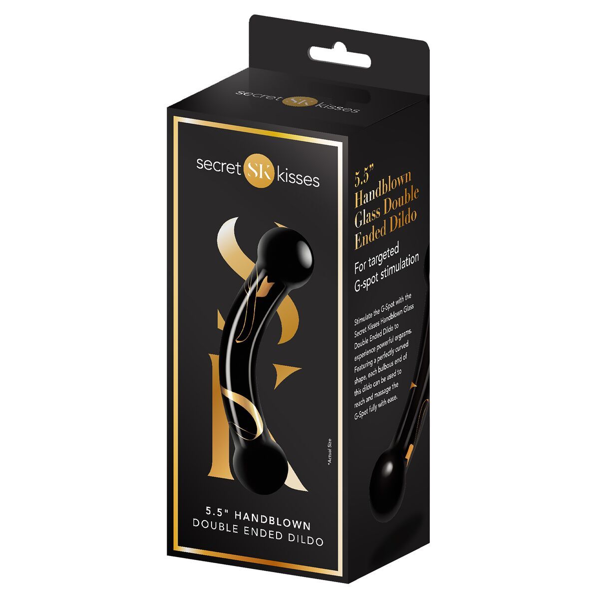 KALINDRA | BB. Classic Dong Secret Kisses Black Ø 3,3 cm