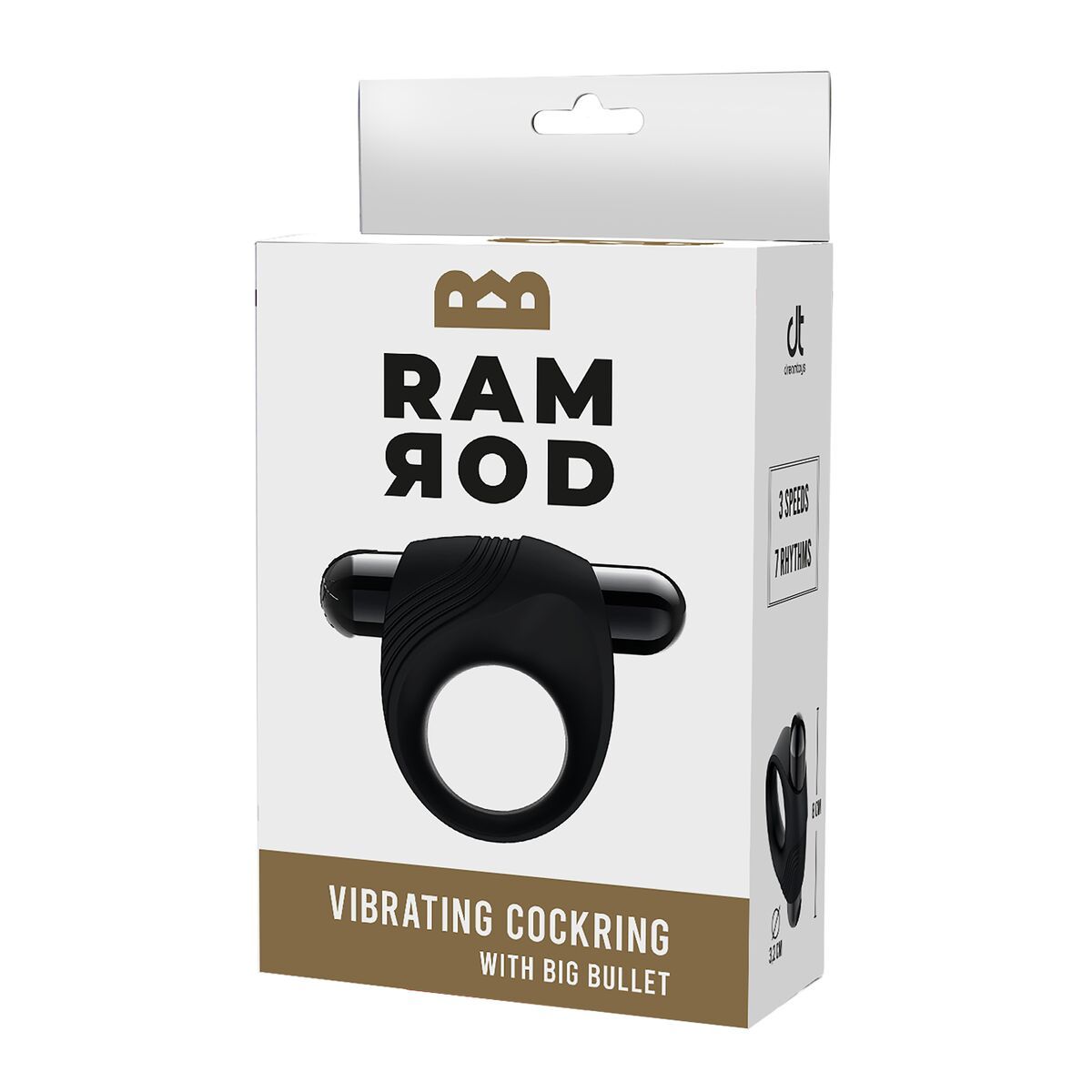 KALINDRA | BB. Cock Ring Dream Toys Ramrod Black