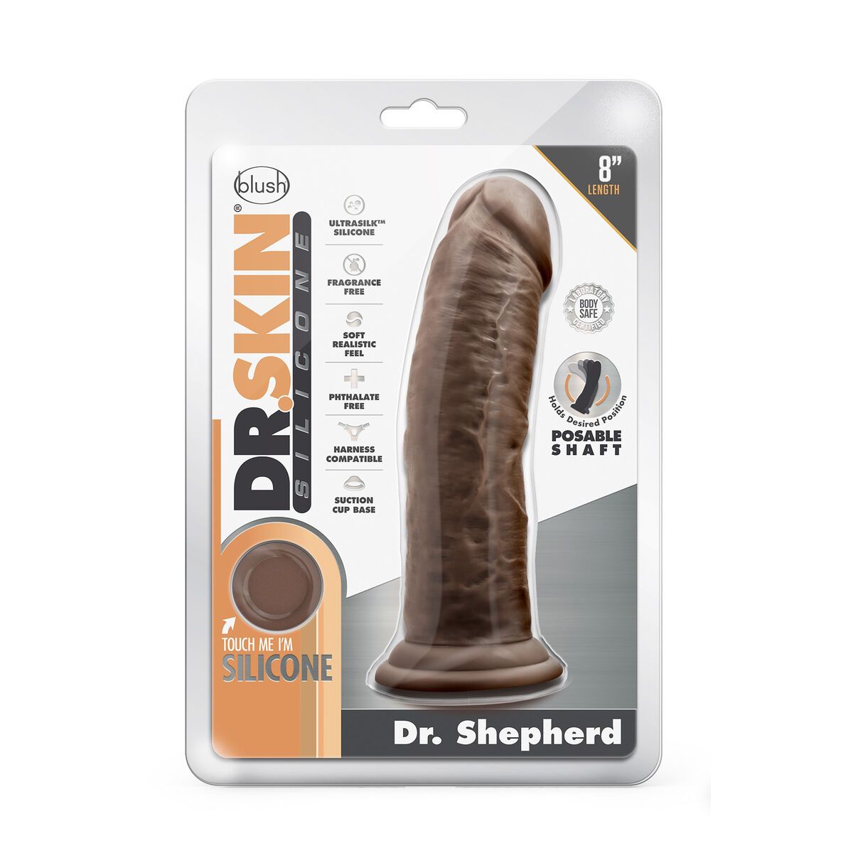 KALINDRA | BB. Realistic Dildo Blush Dr Skin Silicone Ø 5 cm (19 cm)