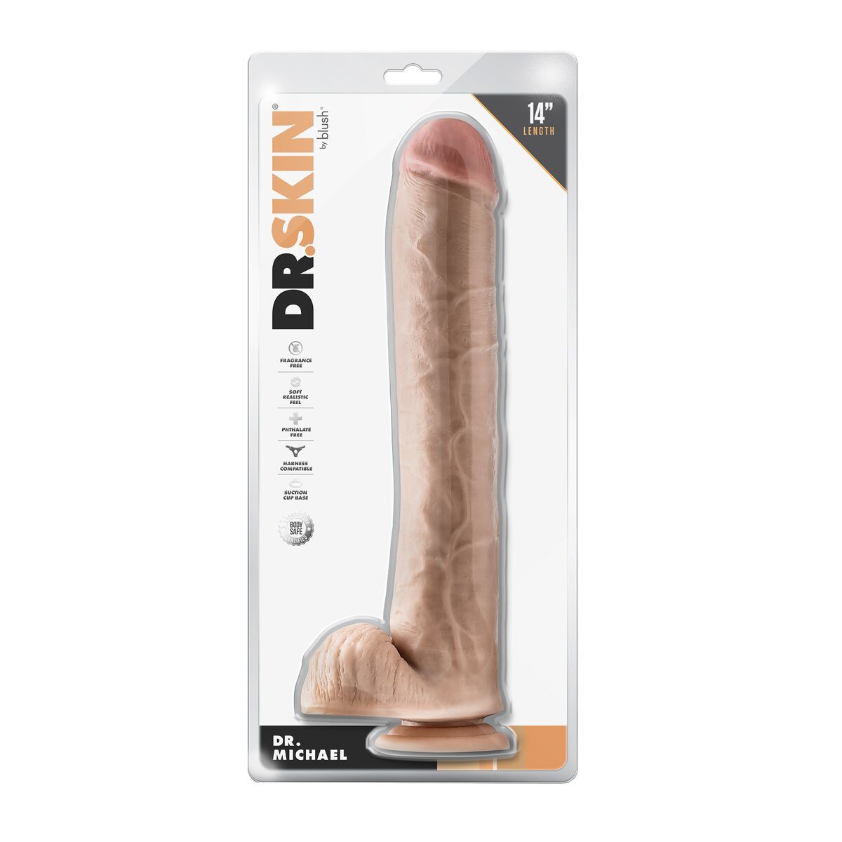 KALINDRA | BB. Realistic Dildo Blush Dr Skin PVC Ø 6,3 cm
