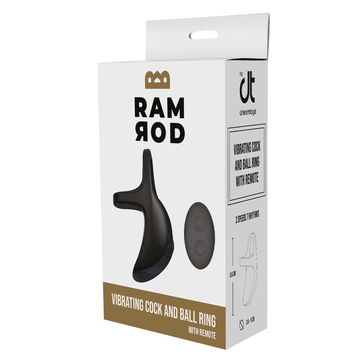 KALINDRA | BB. Cock Ring Dream Toys Ramrod Black