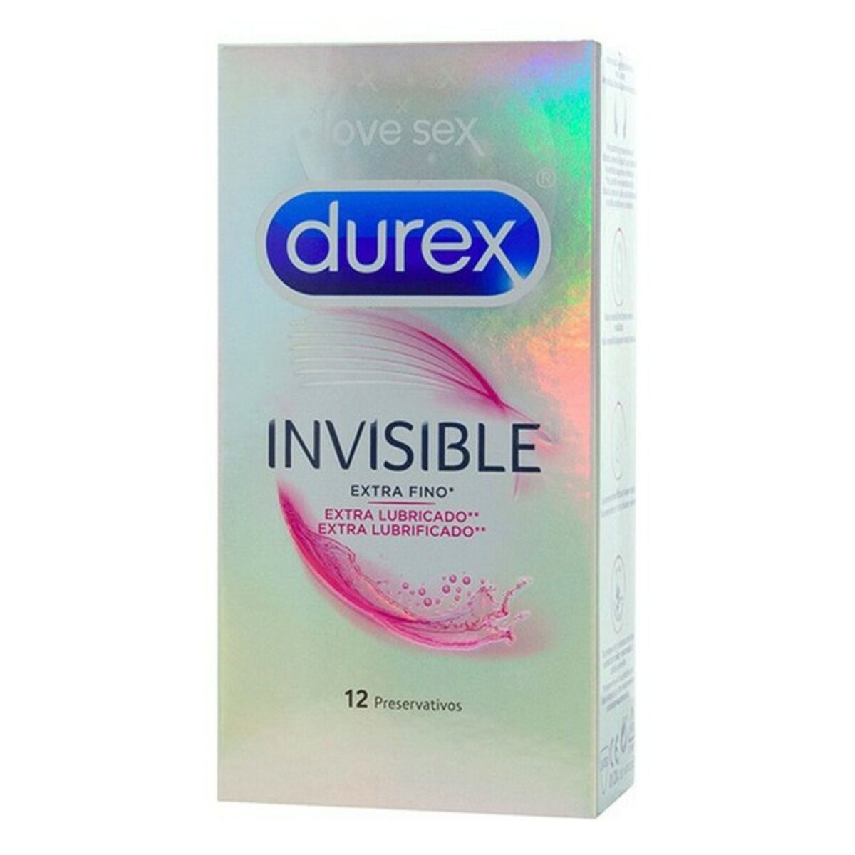 KALINDRA | BB. Invisible Extra Lubricated Condoms Durex Invisible (12 uds)