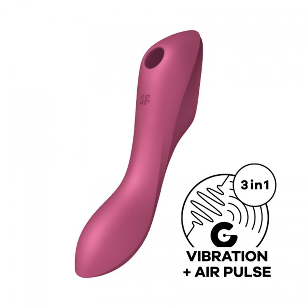 KALINDRA | BB. Dual Stimulation Vibe Satisfyer CURVY TRINITY 3