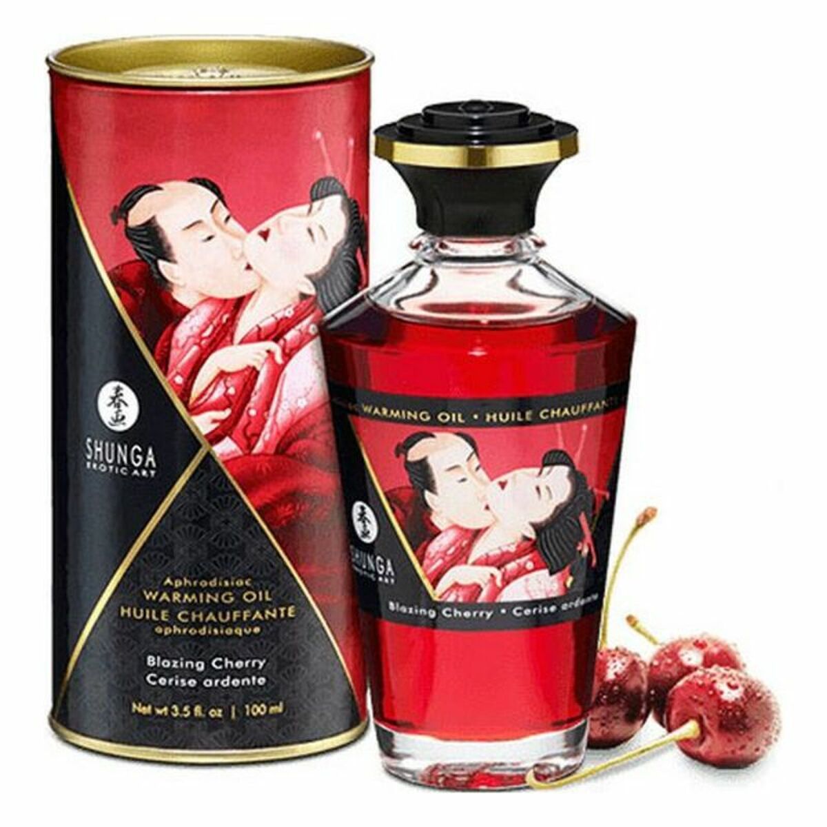 KALINDRA | BB. Erotic Massage Oil Shunga Cherry (100 ml)