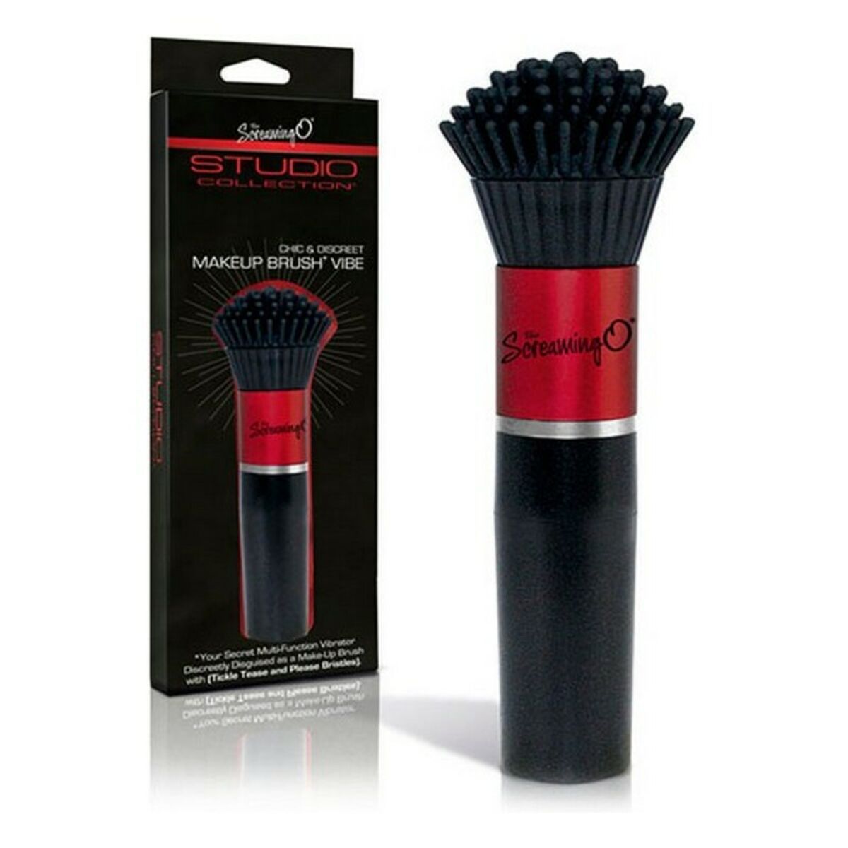 KALINDRA | BB. Clitoral Stimulator The Screaming O Make-up Brush Black/Red