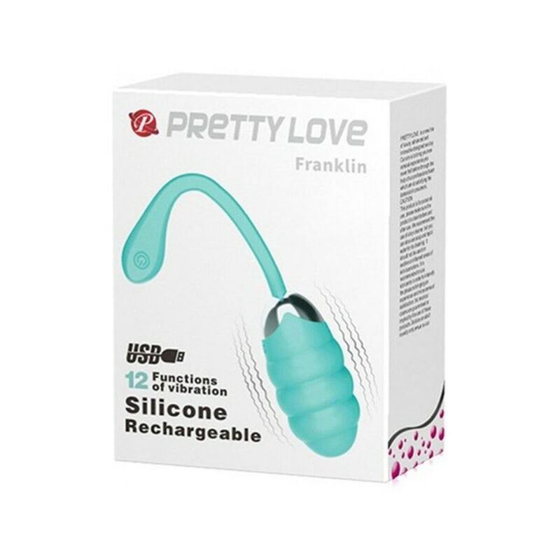 KALINDRA | BB. Egg Vibrator Pretty Love Franklin Turquoise (Ø 3,6 cm)