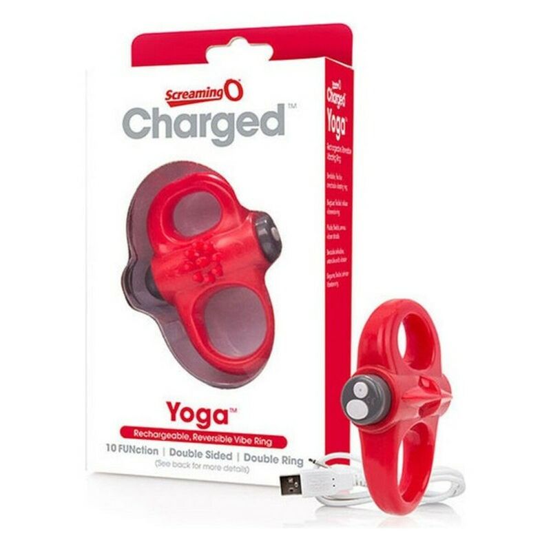 KALINDRA | BB. Vibraring Cockring The Screaming O Charged Yoga Red