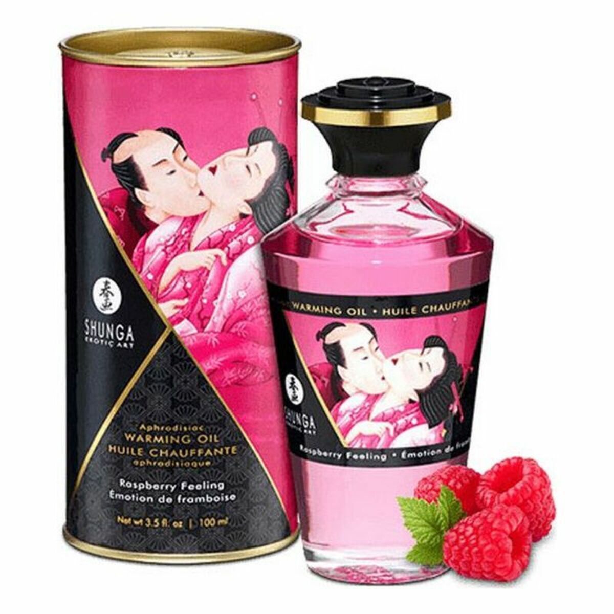 KALINDRA | BB. Erotic Massage Oil Shunga Raspberry (100 ml)