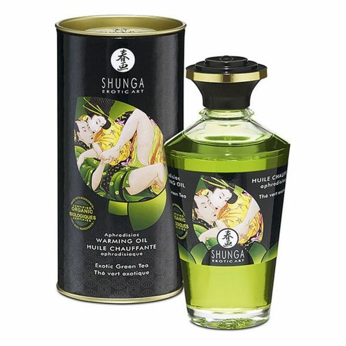 KALINDRA | BB. Erotic Massage Oil Shunga CC812100 Green Tea (100 ml)