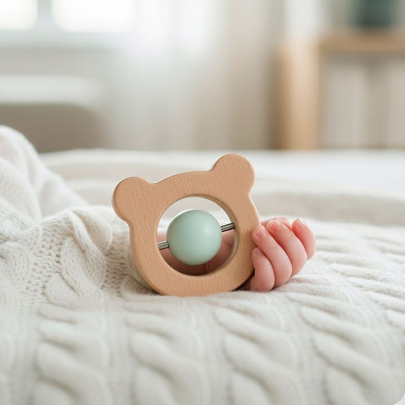 KALINDRA | BB. Set of rattles Woomax 13,5 X 9,5 X 4,5 CM (4 Units)