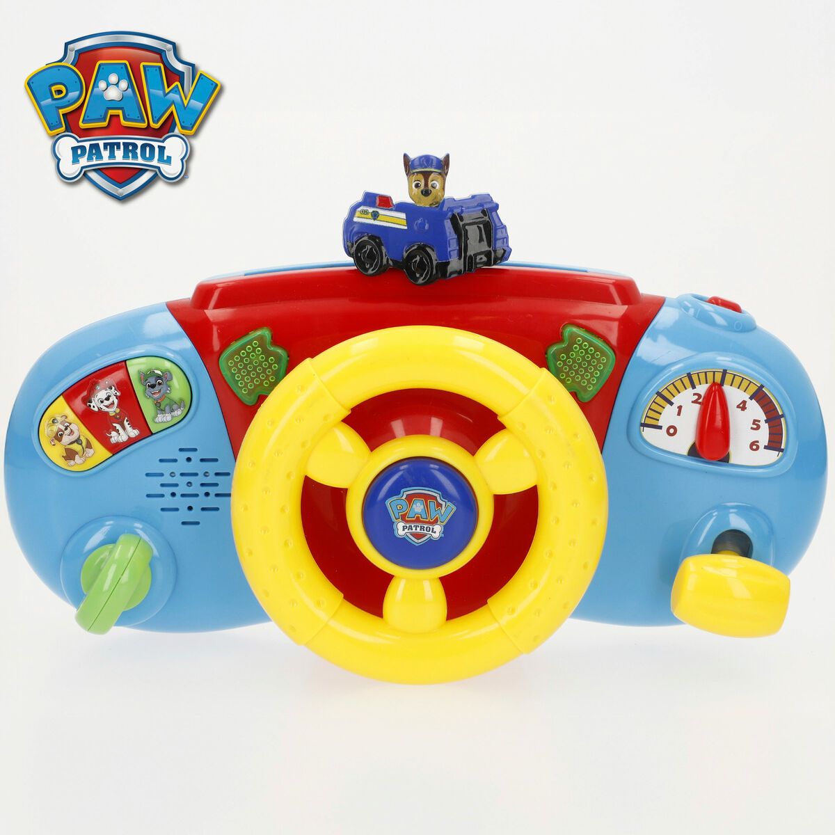 KALINDRA | BB. Steering Wheel for Pushchair The Paw Patrol 26 x 16 x 7 cm (4 Units)