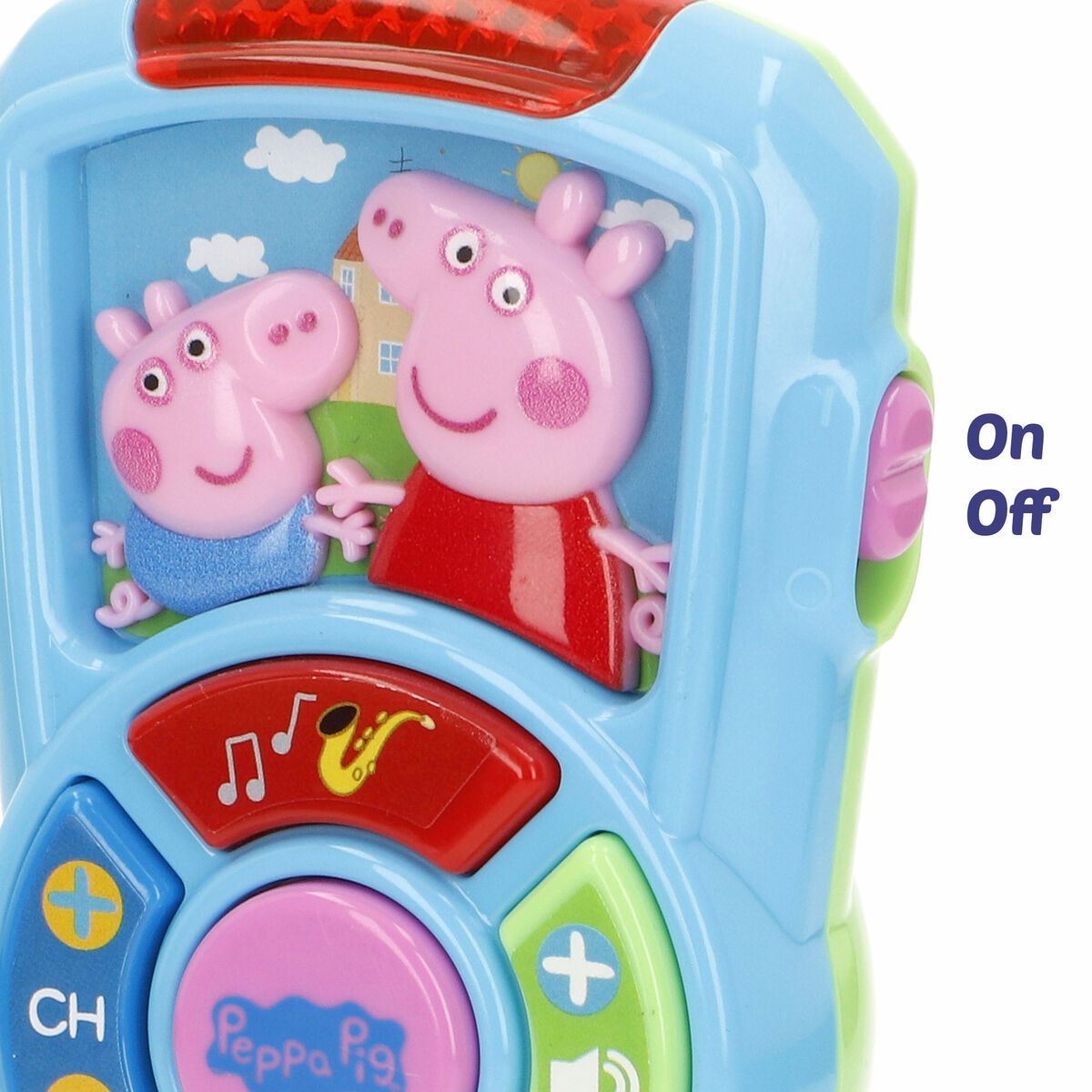 KALINDRA | BB. Learning Phone Peppa Pig 15 x 11 x 5 cm (4 Units)