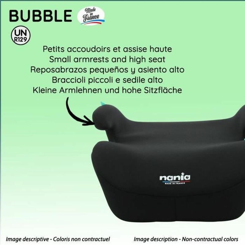 KALINDRA | BB. Car Chair Nania Black III (22 - 36 kg) Children's ECE R129