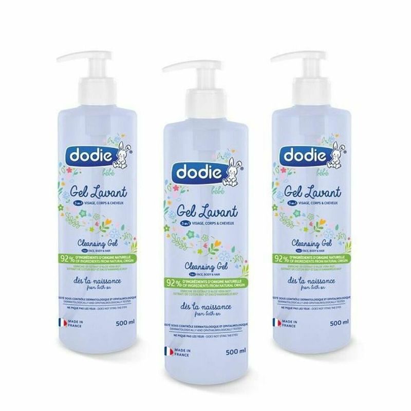 KALINDRA | BB. Gel de Ducha Dodie 500 ml 3 Piezas (3 Unidades)