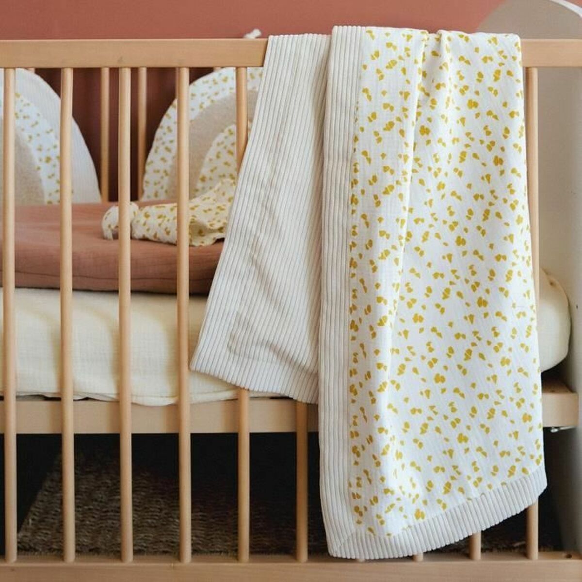 KALINDRA | BB. Blanket Domiva Beige 2 Pieces