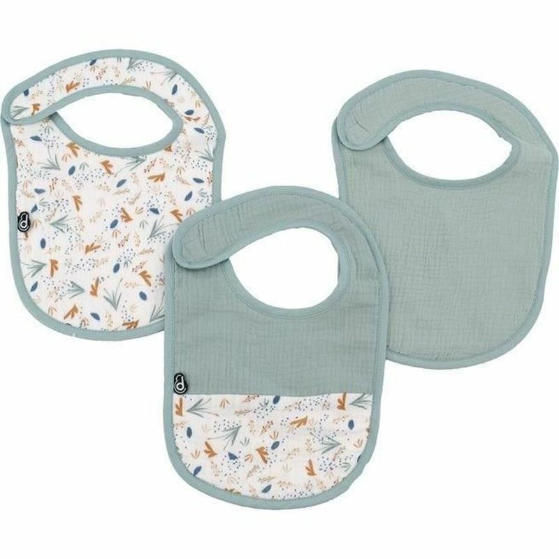 KALINDRA | BB. Bib Domiva Celeste Cotton 3 Pieces (3 Units)