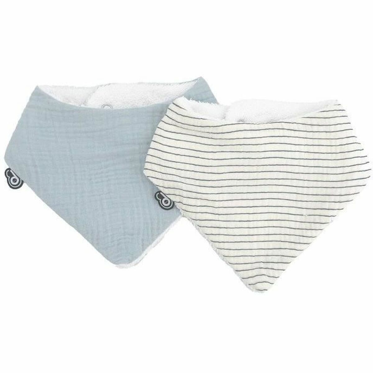 KALINDRA | BB. Bib Domiva Blue Cotton 2 Pieces (2 Units)