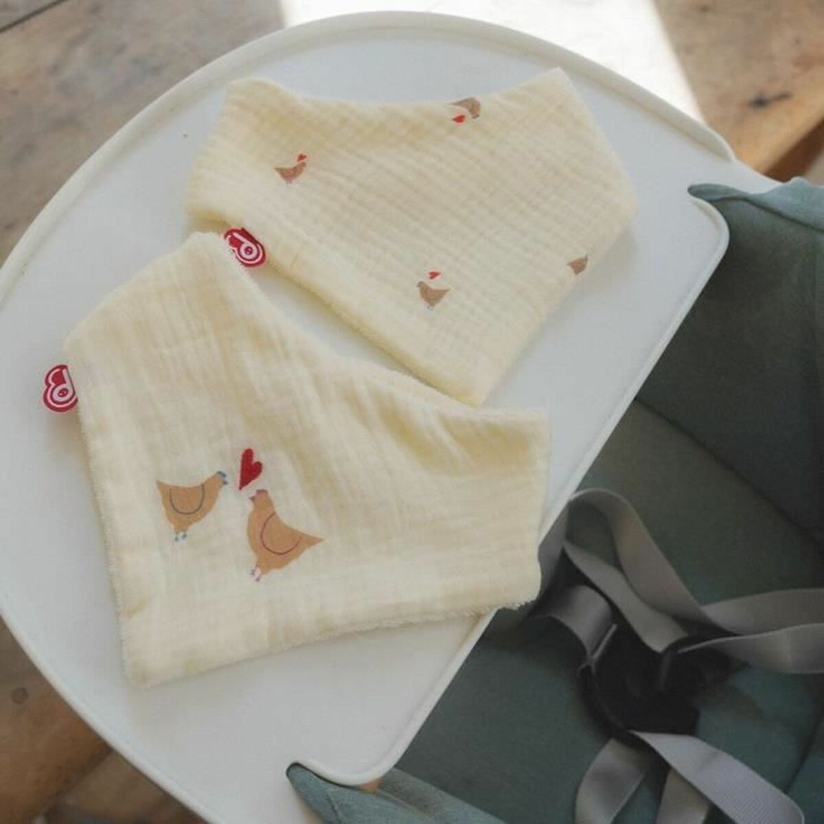 KALINDRA | BB. Bib Domiva Cotton 2 Pieces (2 Units)